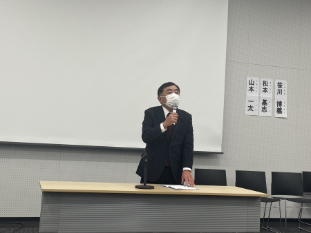 群馬県議会議員でインクルーシブぐんま準備会の松本基志さん