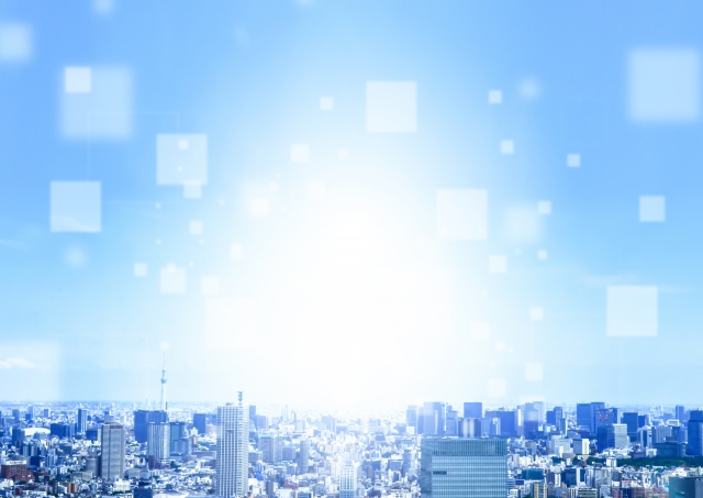 明るい都市のイメージ