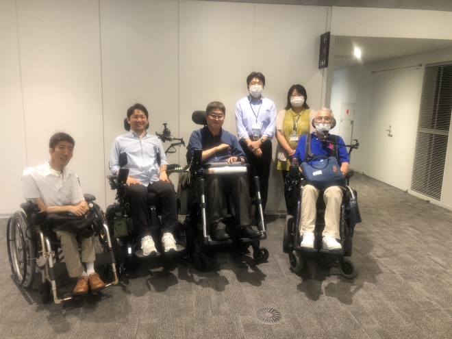水戸市障害福祉課の皆さんと