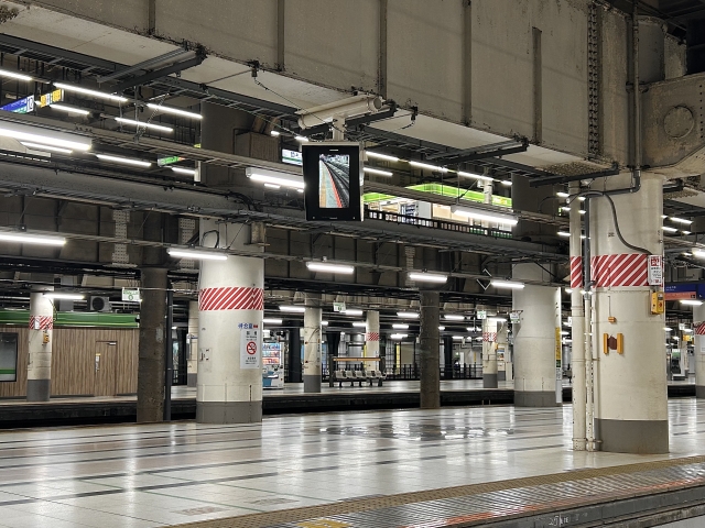駅のホーム