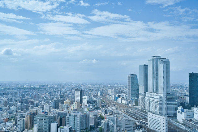 名古屋駅の景色