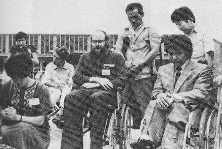 ビック・フィンエルステインが広島を訪れた時の様子