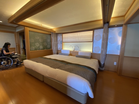 室内、露天風呂