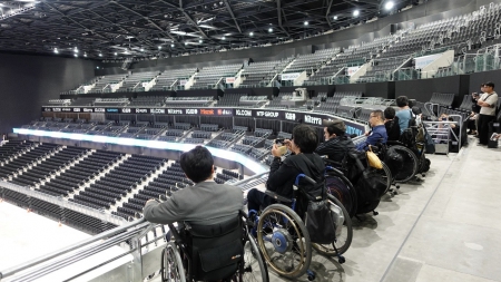 IGアリーナ中の様子