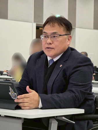 写真：イ・ヨンソク韓国DPI会長