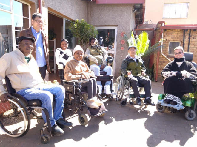 レソトの自立生活センター