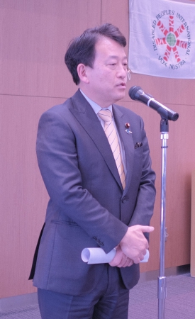 衆議院議員議員、国連障害者の権利条約推進議員連盟事務局長 笹川博義さん