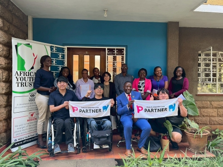 写真：1月27日JICAケニア事務所を訪問した時の様子