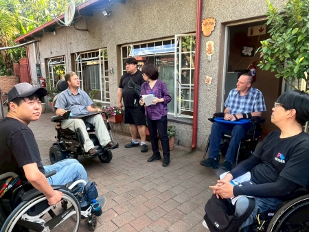 レメロス自立生活センターの現地の様子