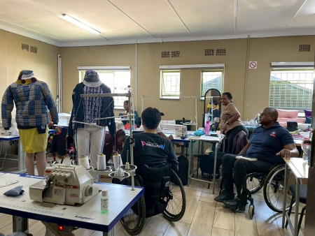 Wheels of Changeの活動拠点の雰囲気が分かる写真