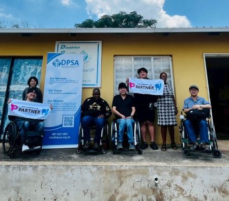 DPSAを訪問した際の様子