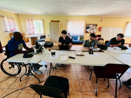 ソウェト自立生活センターでの意見交換の様子