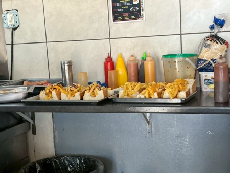 昼食で食べたコタの別アングルの写真